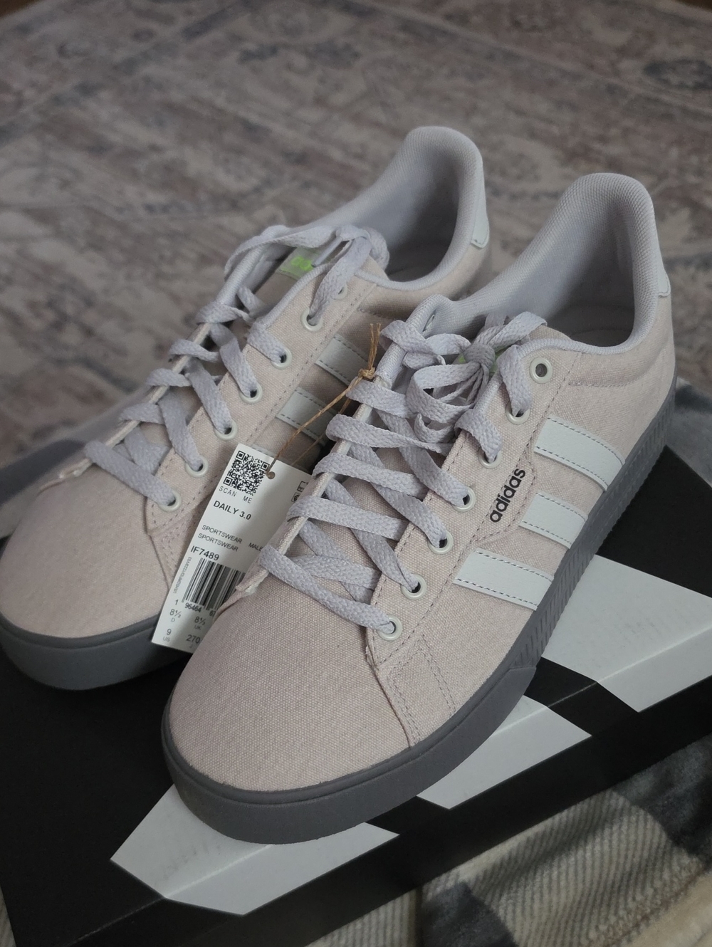 NWT Adidas Men's Size 9 Sneakers Gray. New In Box